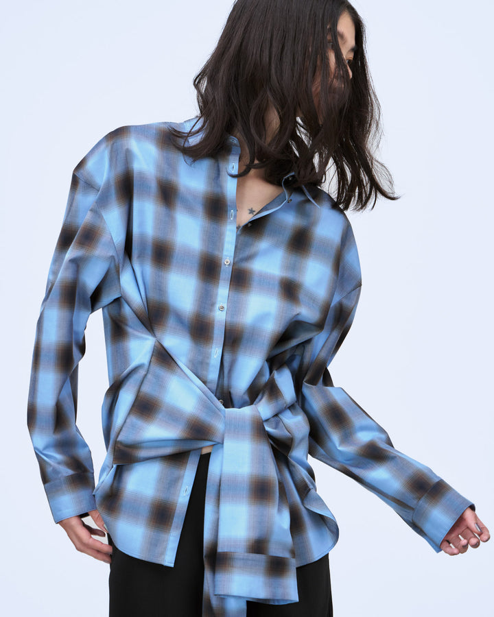 MULTIWAY SLEEVE CHECK SHIRT