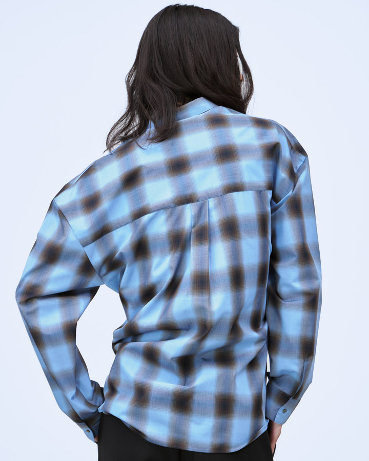 MULTIWAY SLEEVE CHECK SHIRT