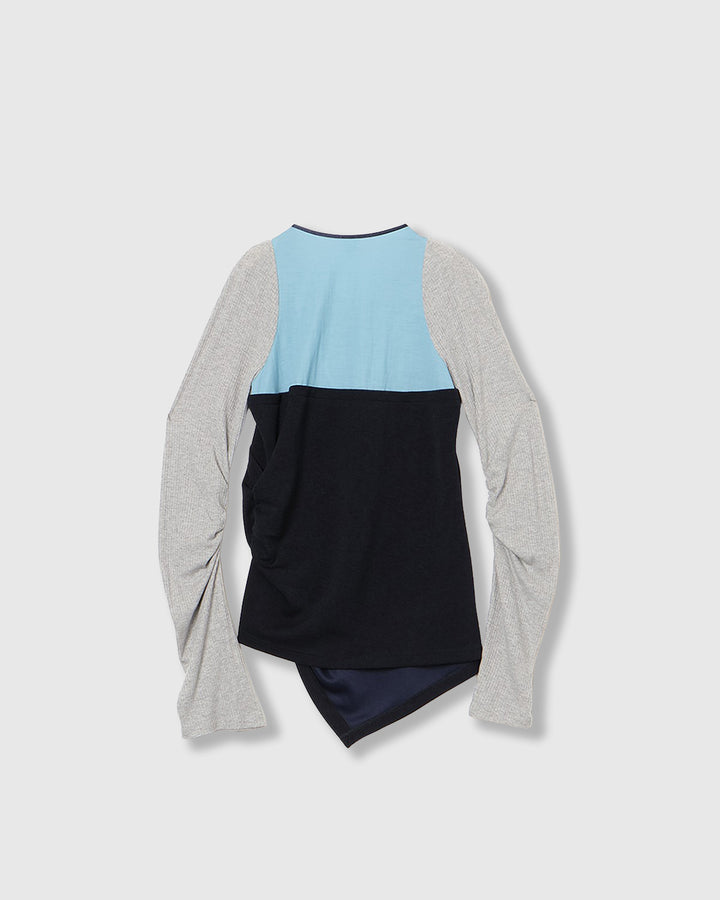 BUSTIER LAYERED RIB TOPS