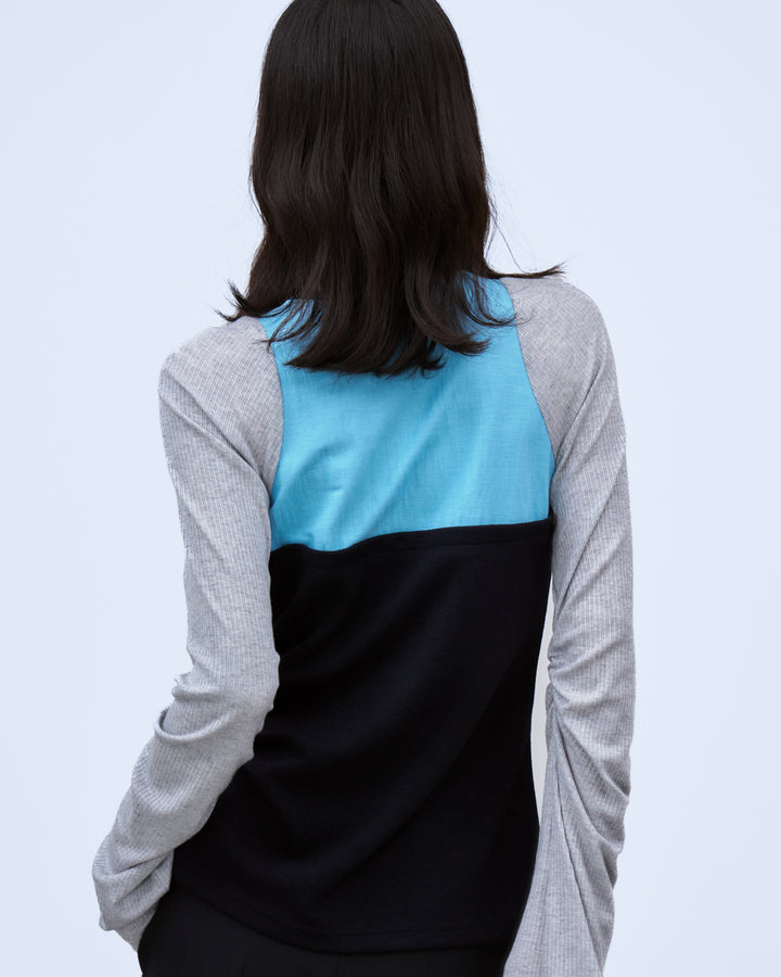 BUSTIER LAYERED RIB TOPS