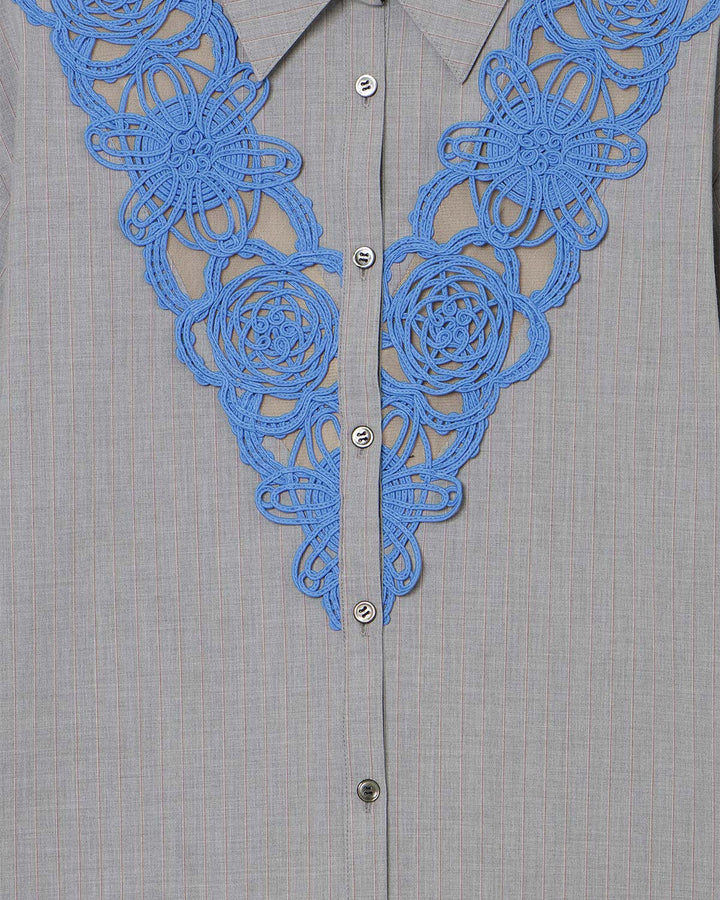 MICROCOSMOS LACE SHIRT