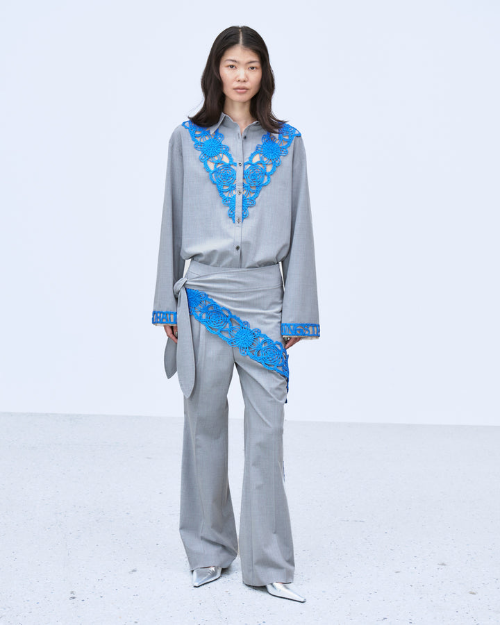 MICROCOSMOS LACE SHIRT