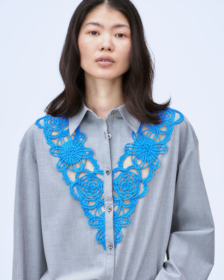 MICROCOSMOS LACE SHIRT