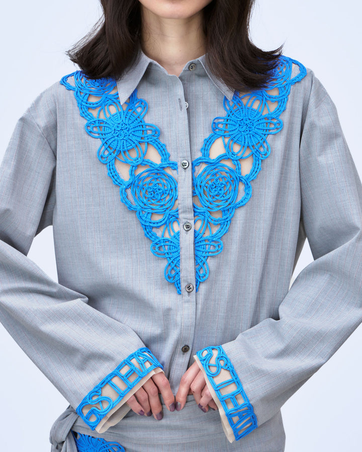 MICROCOSMOS LACE SHIRT