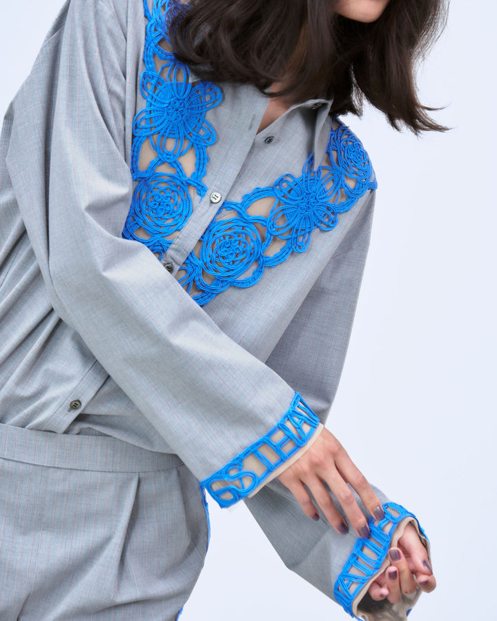 MICROCOSMOS LACE SHIRT