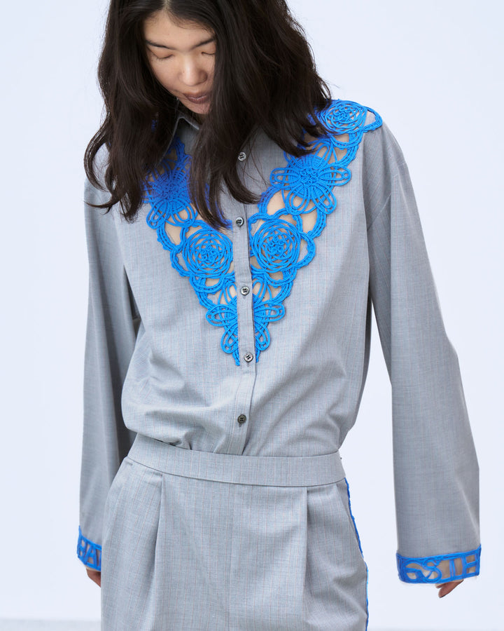 MICROCOSMOS LACE SHIRT