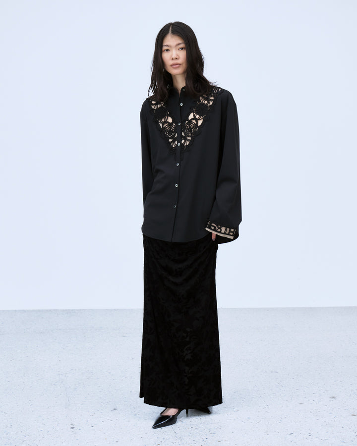 MICROCOSMOS LACE SHIRT