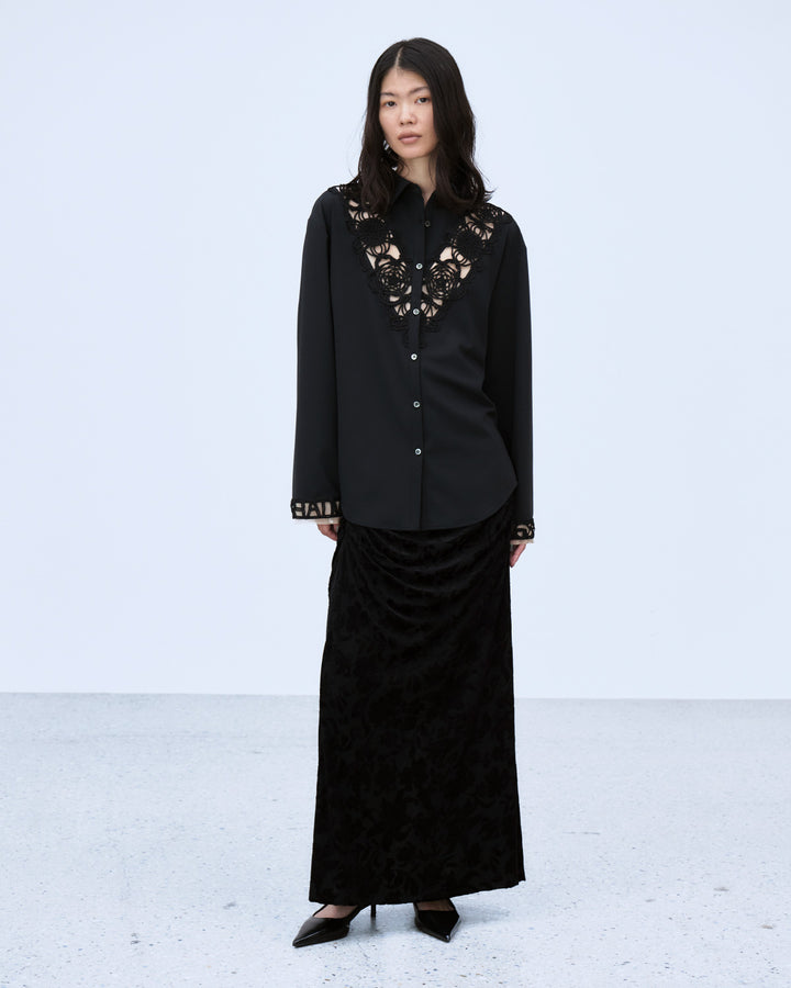 MICROCOSMOS LACE SHIRT