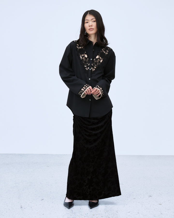 MICROCOSMOS LACE SHIRT