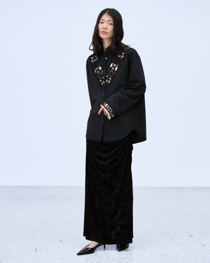 MICROCOSMOS LACE SHIRT