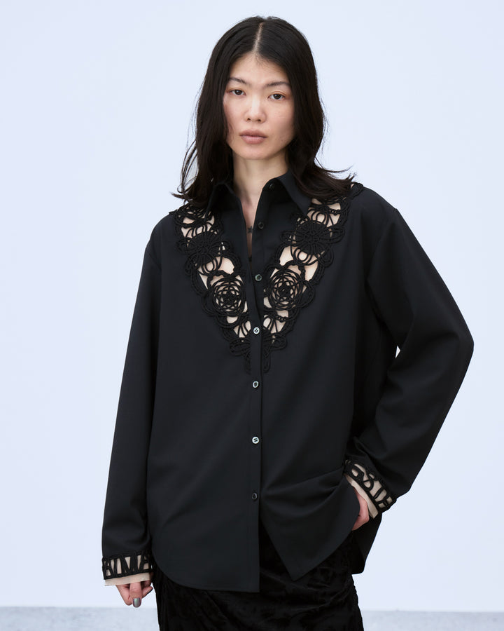 MICROCOSMOS LACE SHIRT