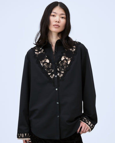 MICROCOSMOS LACE SHIRT