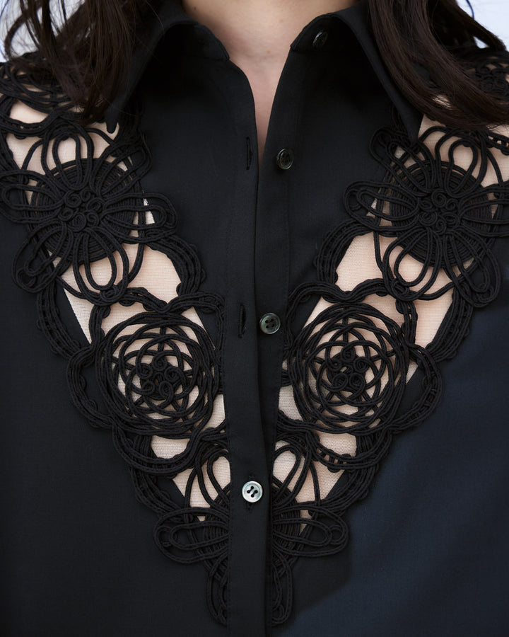 MICROCOSMOS LACE SHIRT