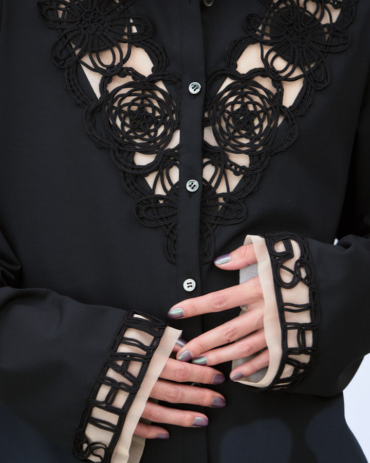 MICROCOSMOS LACE SHIRT