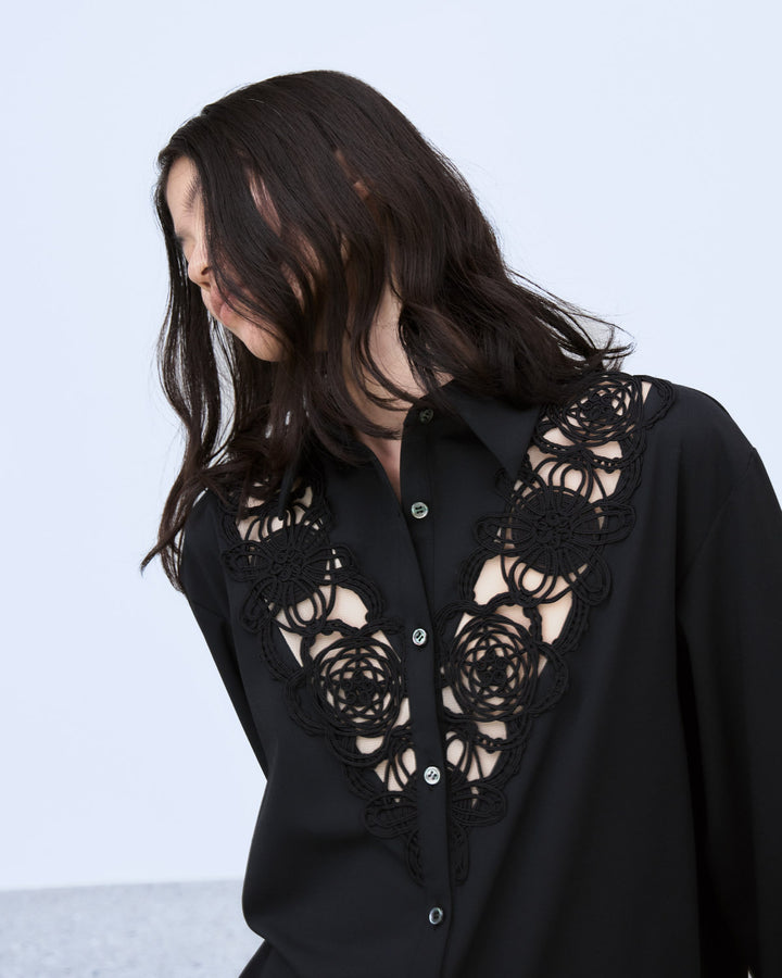 MICROCOSMOS LACE SHIRT