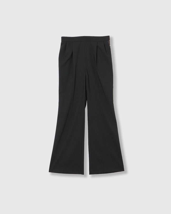 MICROCOSMOS WRAP LACE BELTED PANTS