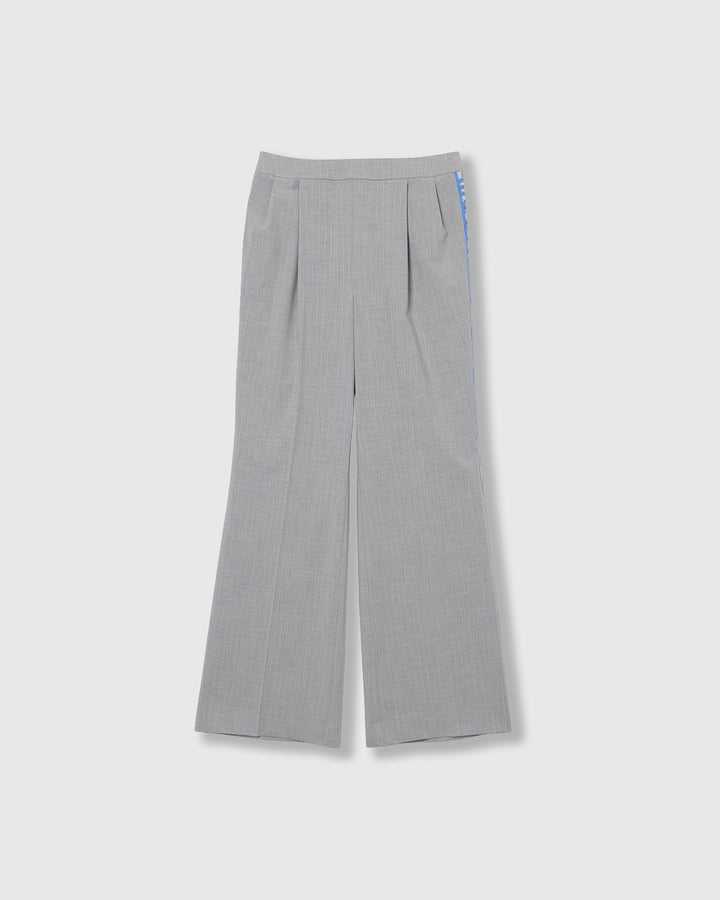 MICROCOSMOS WRAP LACE BELTED PANTS