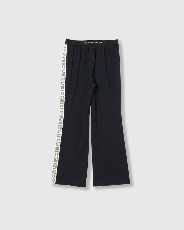 MICROCOSMOS WRAP LACE BELTED PANTS