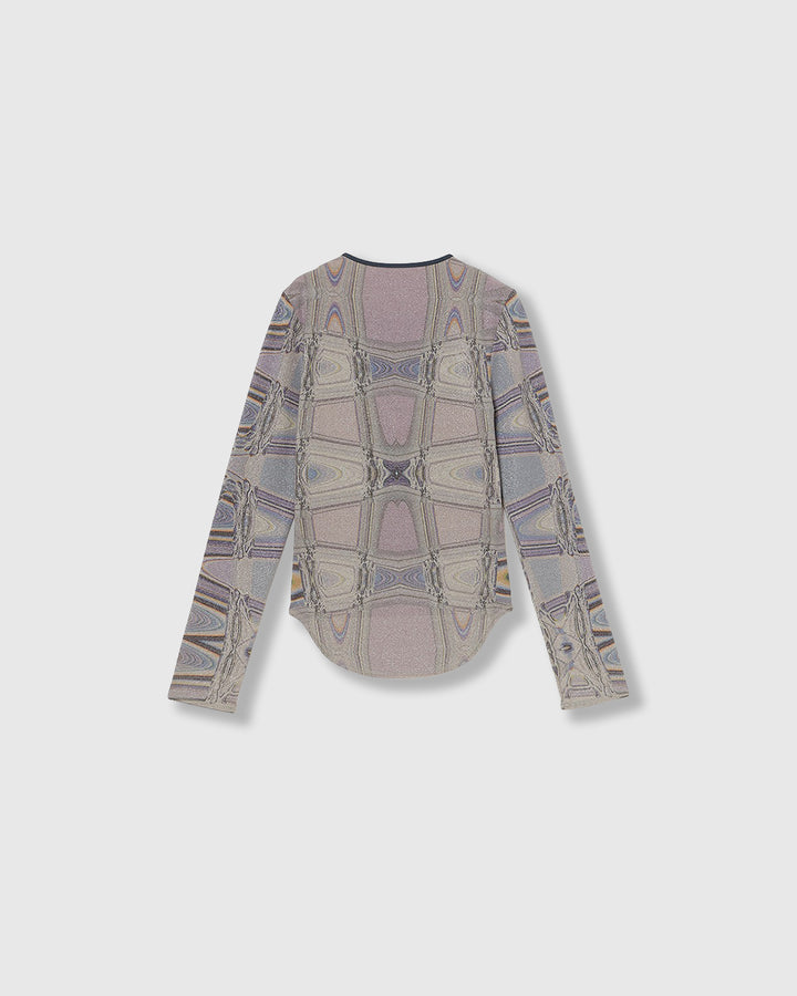 MICROCOSMOS PRINT CUTOUT TOPS