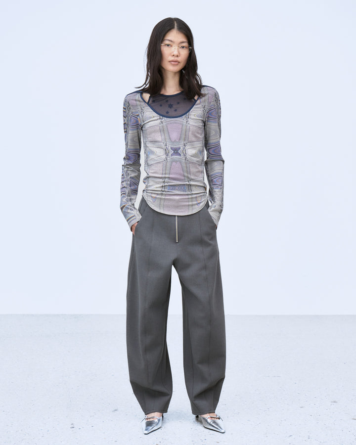 MICROCOSMOS PRINT CUTOUT TOPS