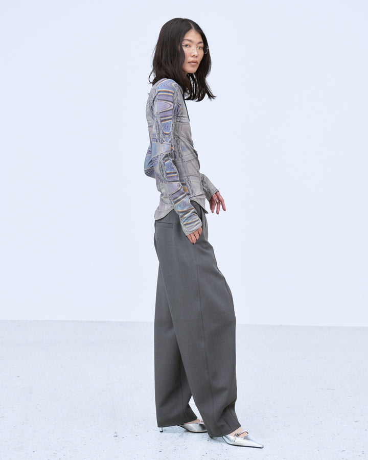 MICROCOSMOS PRINT CUTOUT TOPS