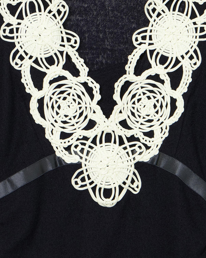 MICROCOSMOS LACE SHEER TOPS
