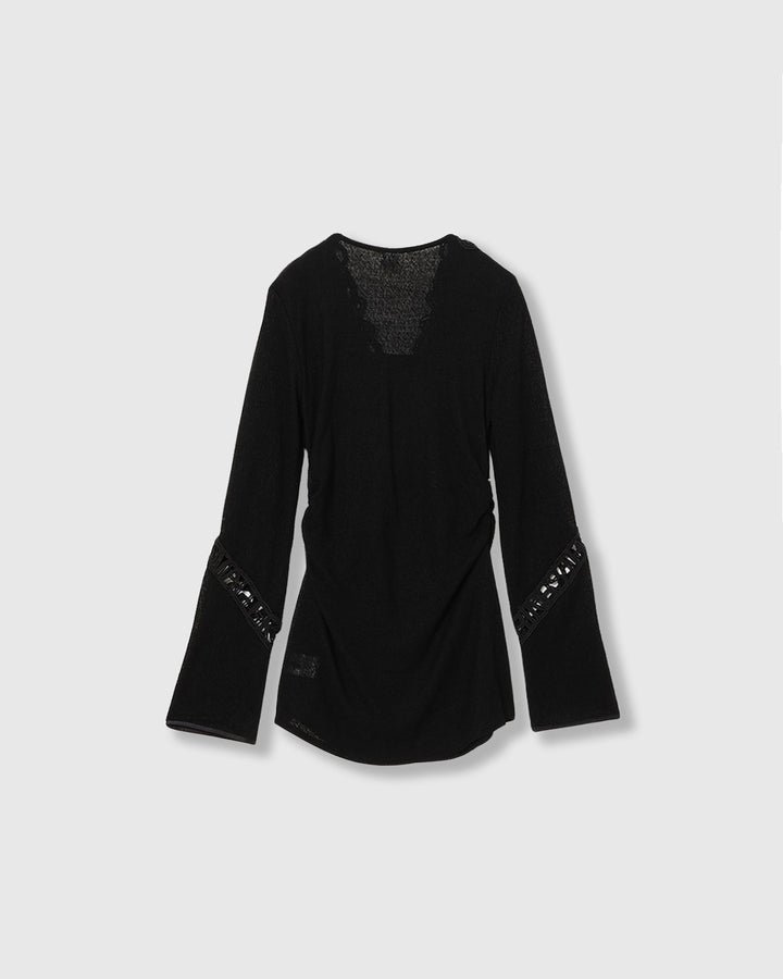 MICROCOSMOS LACE SHEER TOPS