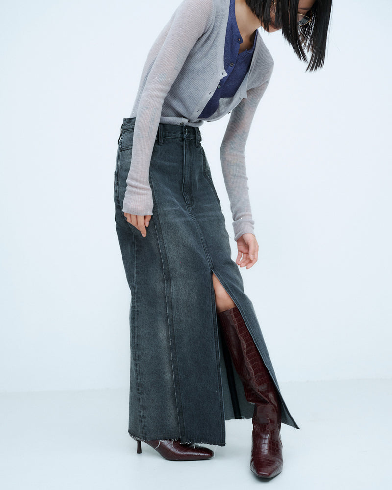 REMAKE DENIM SKIRT