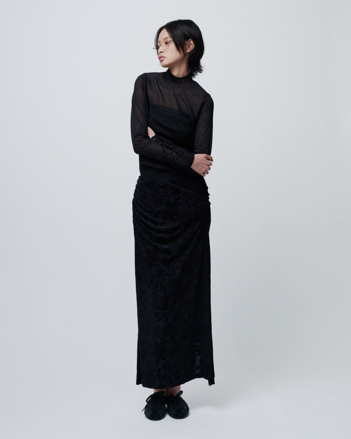 BOTTLENECK SHEER TOPS