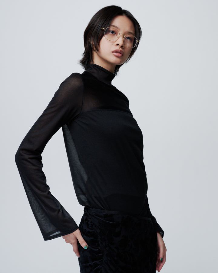 BOTTLENECK SHEER TOPS