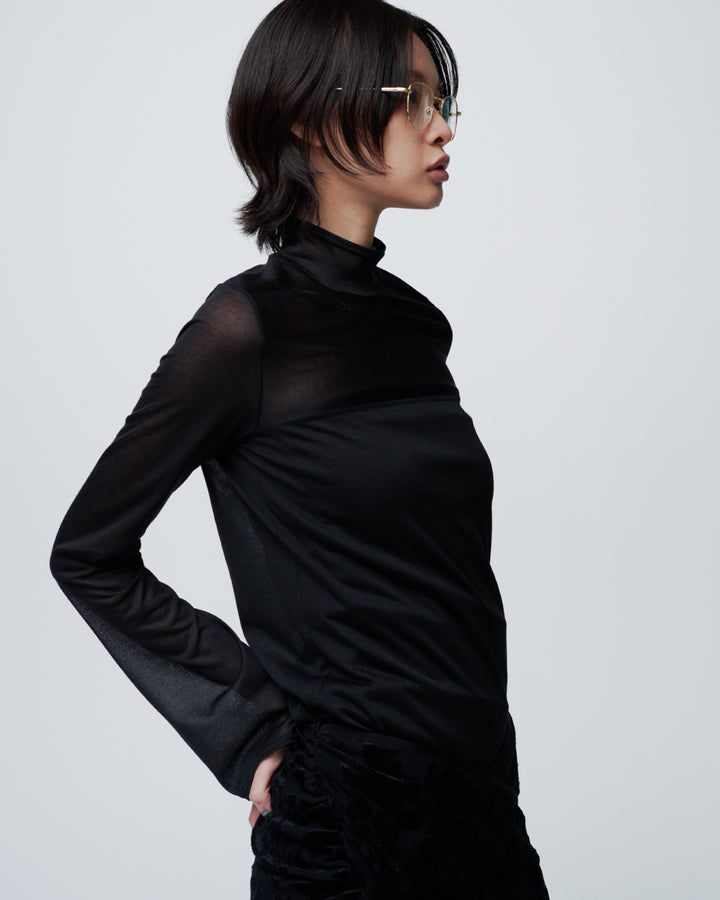 BOTTLENECK SHEER TOPS