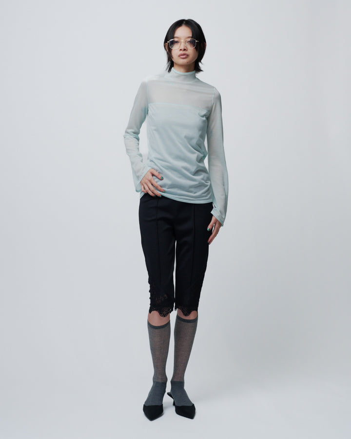 BOTTLENECK SHEER TOPS