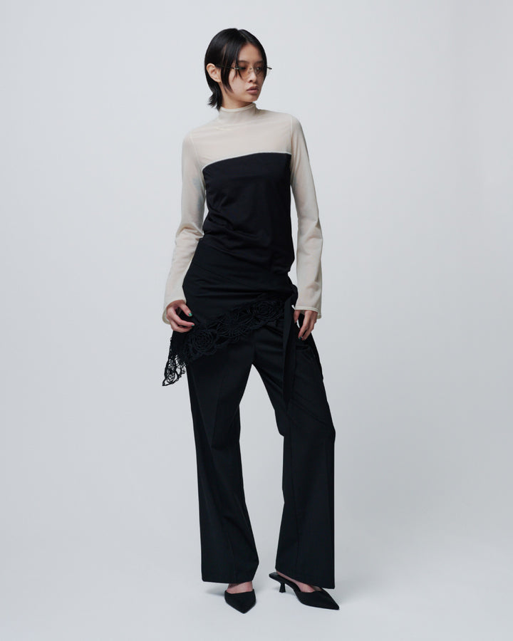 BOTTLENECK SHEER TOPS