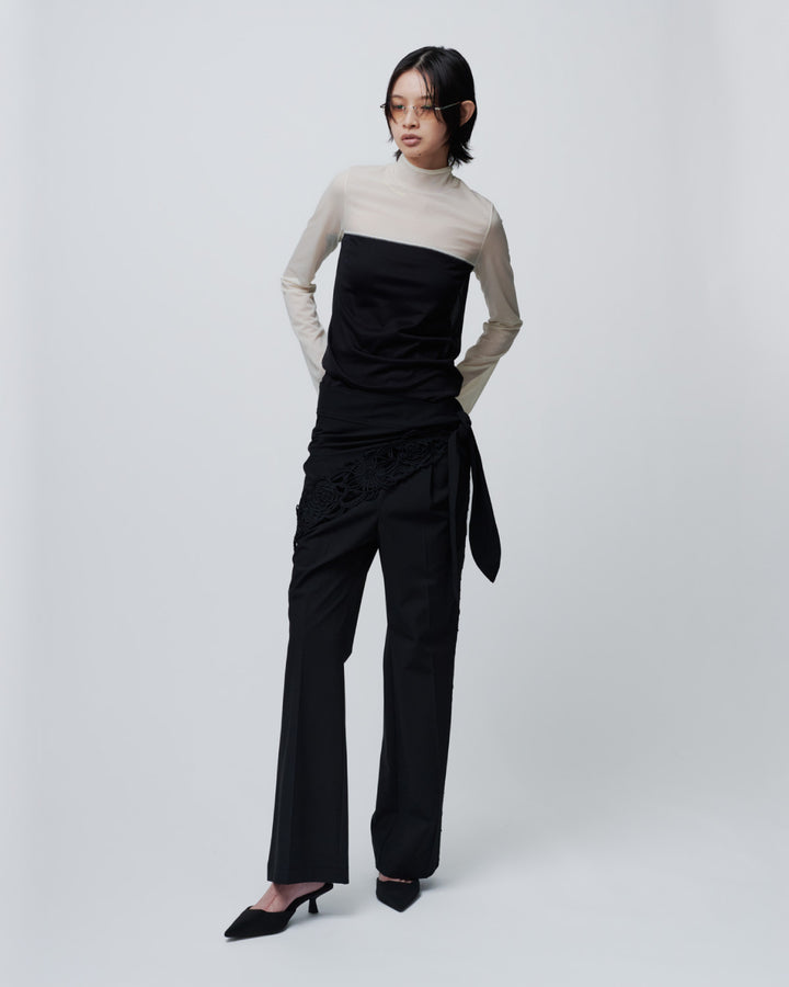 BOTTLENECK SHEER TOPS