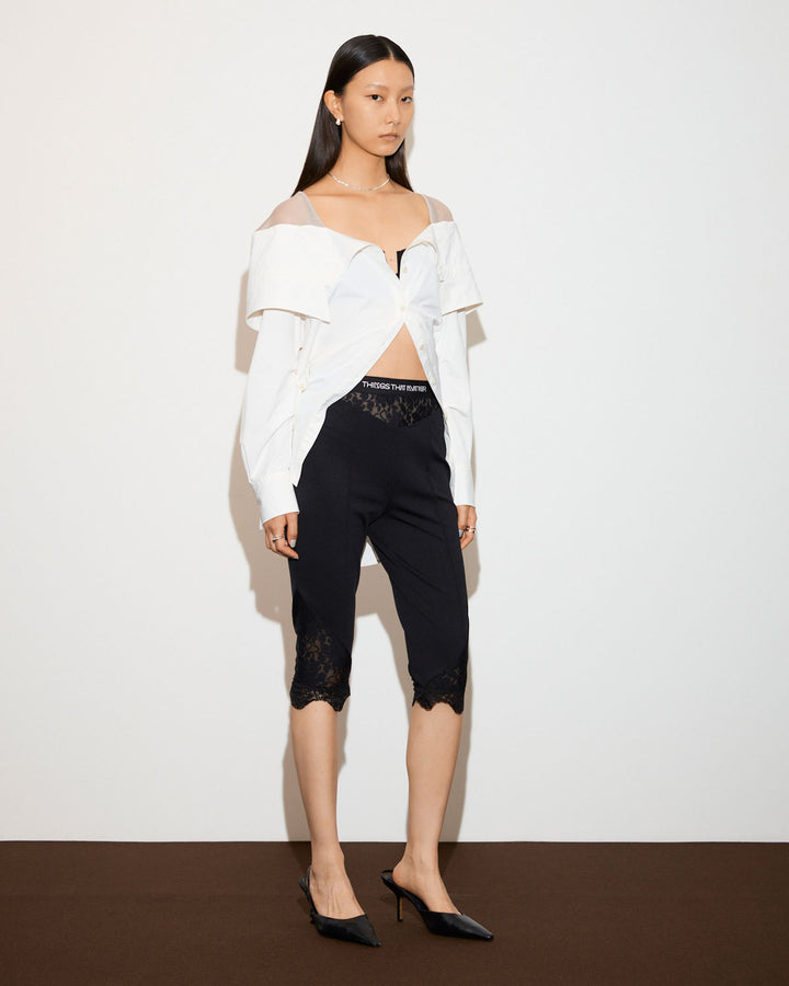 PRETENSE OFF-SHOULDER MANY WAY SHIRTS