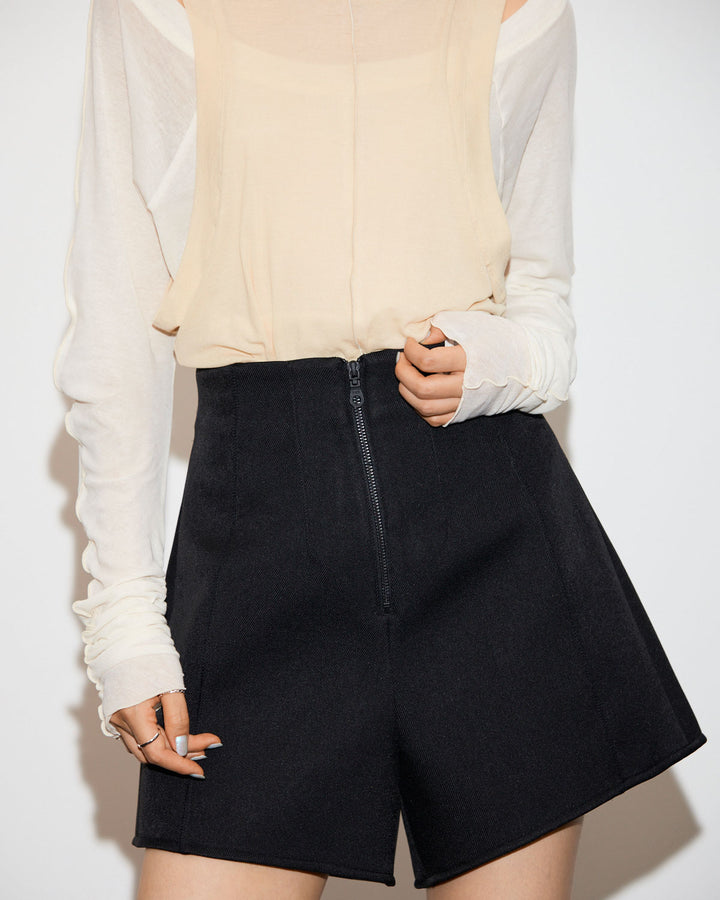 DOUBLE KNIT SHORT PANTS