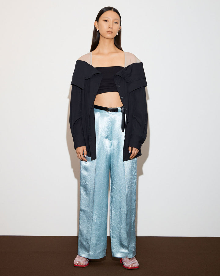 PRETENSE OFF-SHOULDER MANY WAY SHIRTS