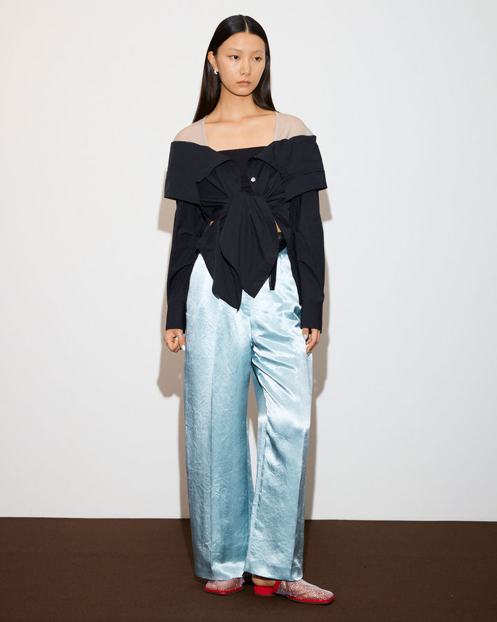 PRETENSE OFF-SHOULDER MANY WAY SHIRTS