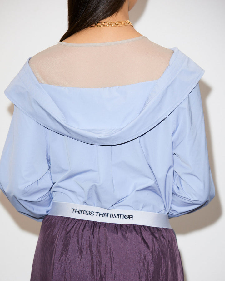 PRETENSE OFF-SHOULDER MANY WAY SHIRTS