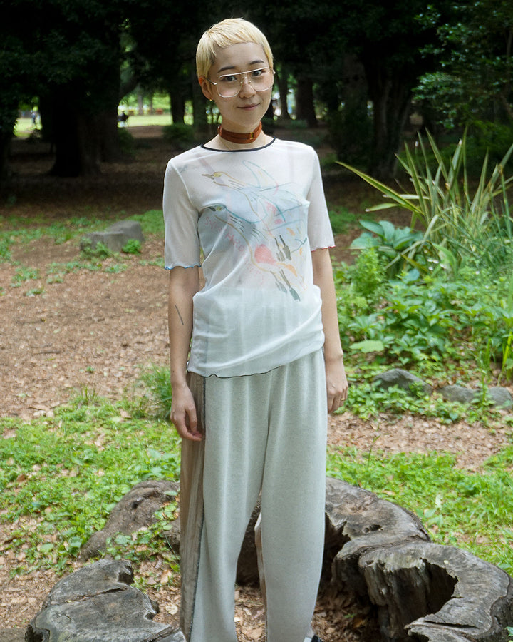 LEE IZUMIDA × SHEER TULLE TOPS