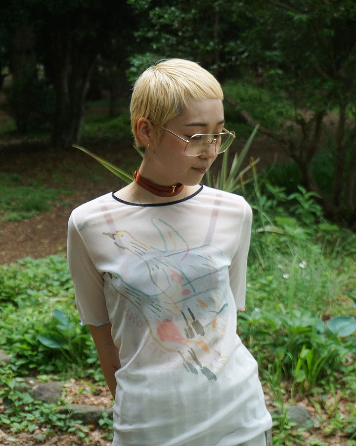 LEE IZUMIDA × SHEER TULLE TOPS