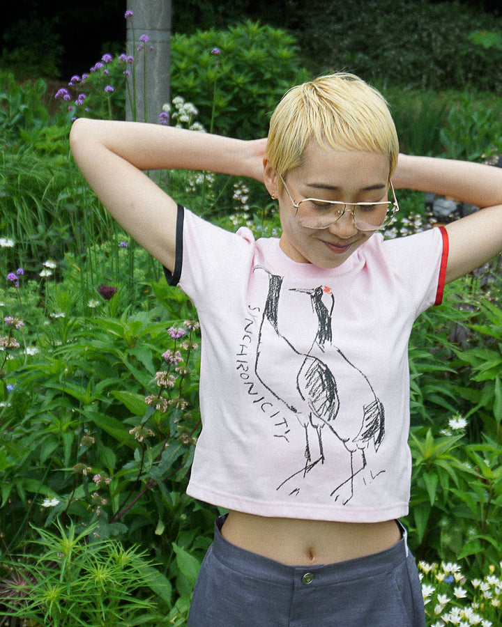 LEE IZUMIDA × CROPPED T-SHIRT