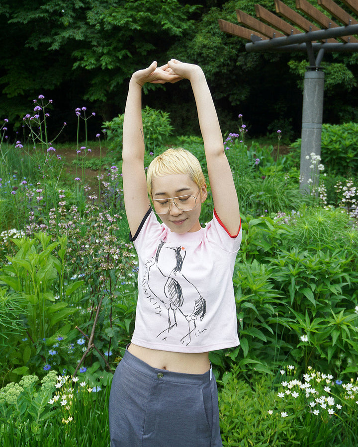 LEE IZUMIDA × CROPPED T-SHIRT