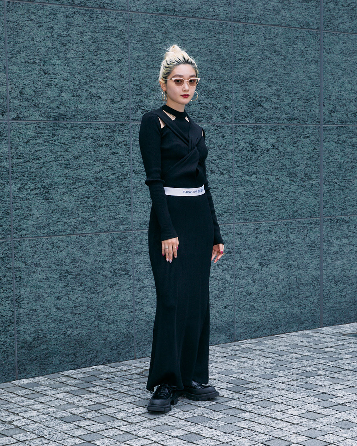 KNIT MAXI SKIRT【早期お届け】 | NO SENSE | STORE | THINGS THAT