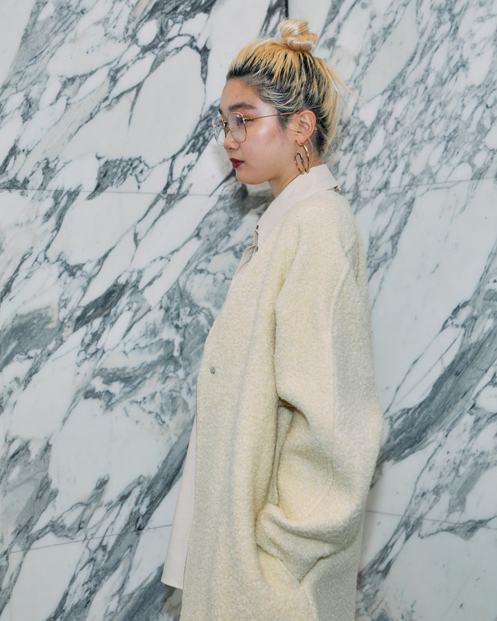 WOOL LOOP JERSEY LONG COAT【受注終了】