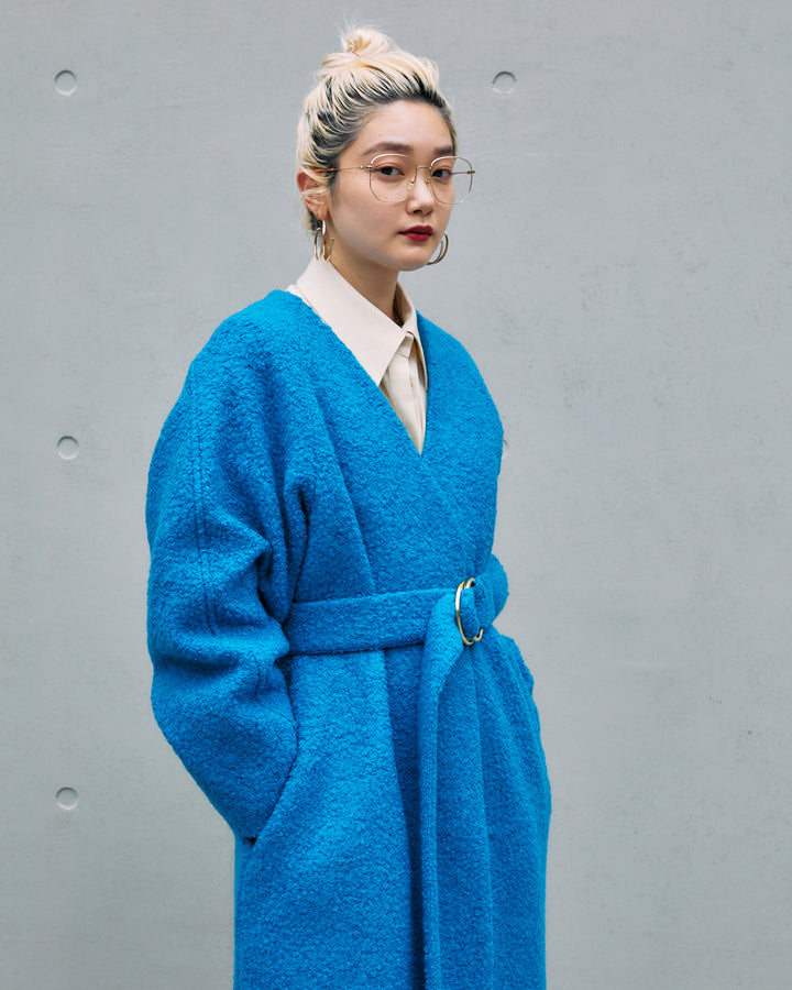 WOOL LOOP JERSEY LONG COAT【受注終了】