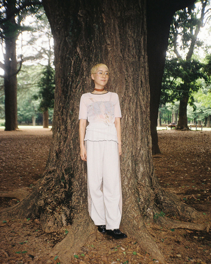 LEE IZUMIDA × SHEER TULLE TOPS