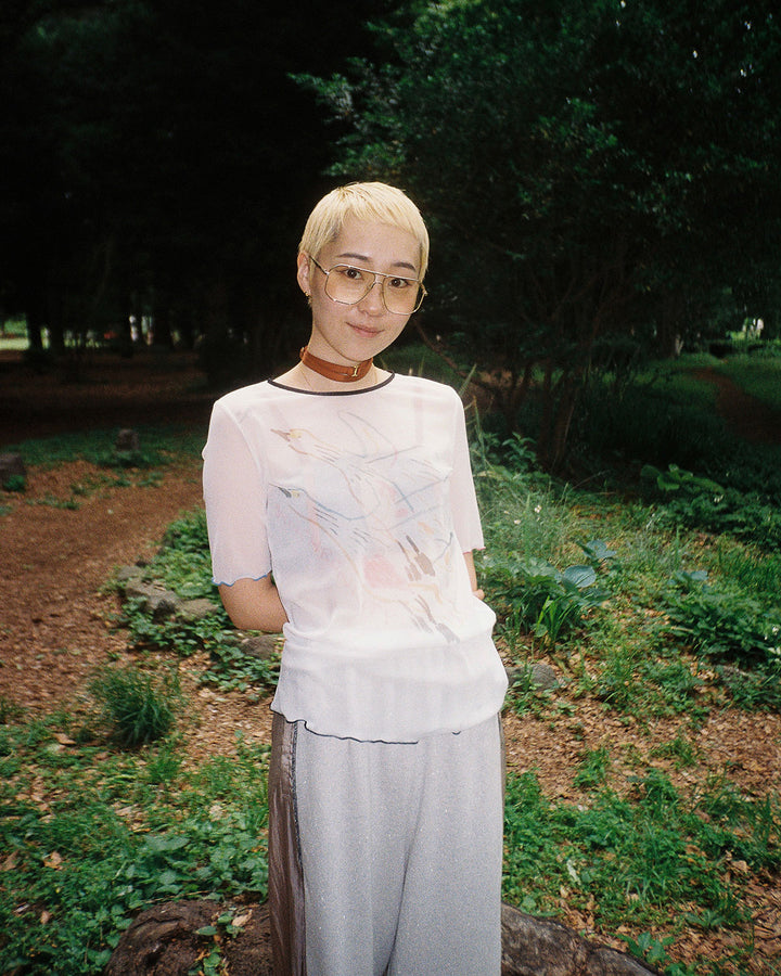 LEE IZUMIDA × SHEER TULLE TOPS