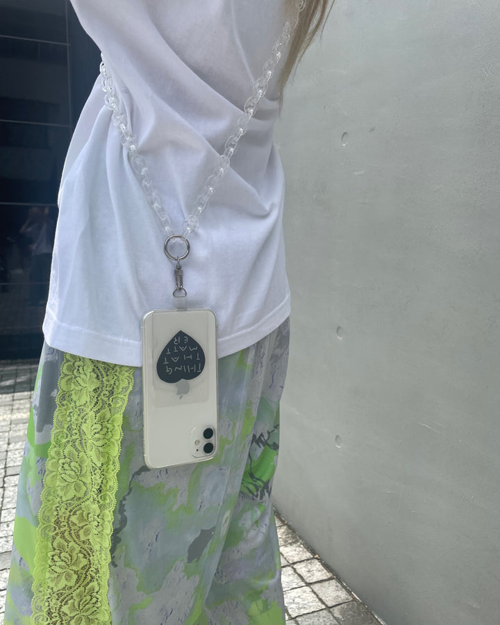 TONDABAYASHI RAN ×MOBILE CHARM | CLEAR