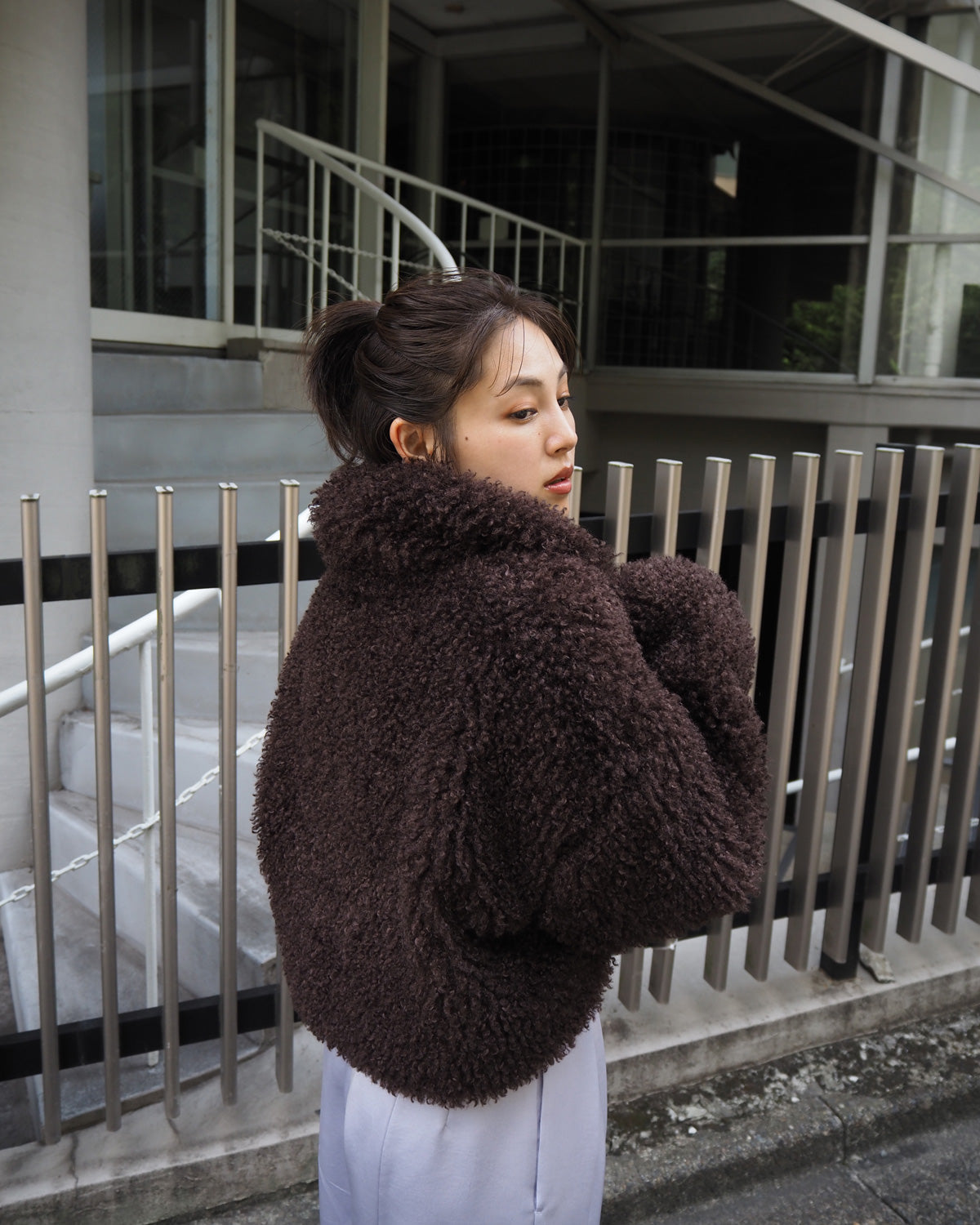 【THINGS THAT MATTER】24AW ファーブルゾン THINGSTHATMATTER ファーブルゾン
